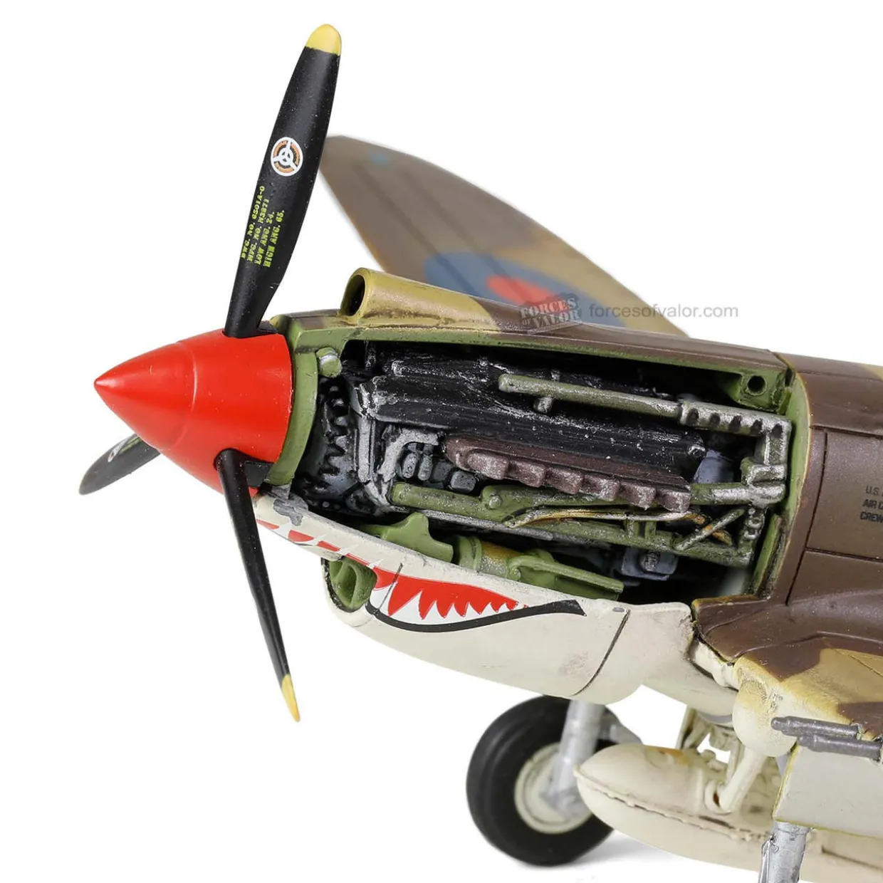 Forces Of Valor 1/72 Curtiss P-40B / Tomahawk Mk IB RAF 112 Squadron Diecast Model