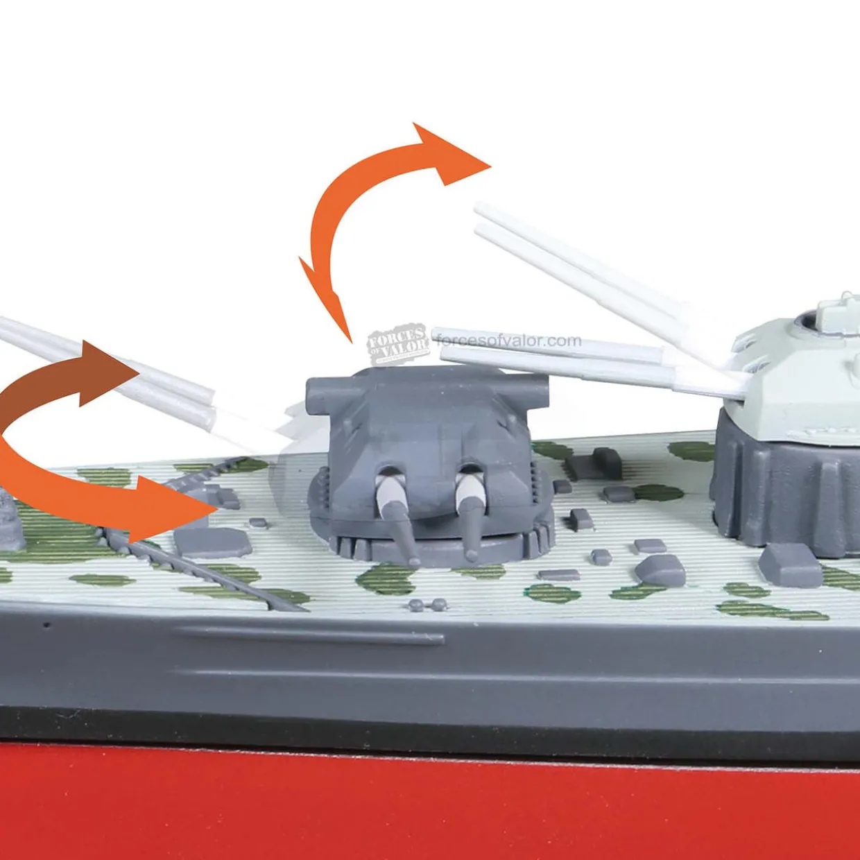 Forces Of Valor 1/700 German Battleship Tirpitz Norway 1942 Diecast Model