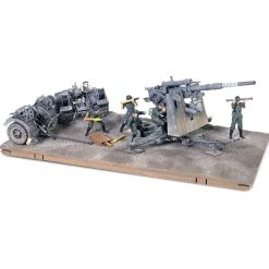 Forces Of Valor 1/32 German Krupp Flak 36 with Flak Rohr 36 gun barrel & sd. 202 tow vehicle Diecast Model