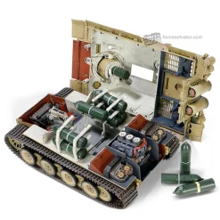 Forces Of Valor 1/32 German Sturmmorserwagen 606/4 Mit 38cm RW 61 L/3.5 Sturmtiger Diecast Model