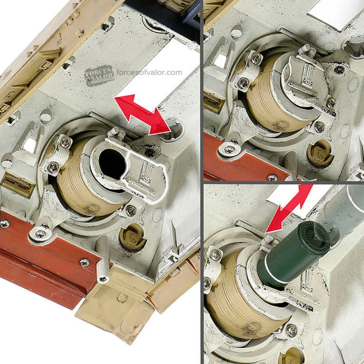 Forces Of Valor 1/32 German Sturmmorserwagen 606/4 Mit 38cm RW 61 L/3.5 Sturmtiger Diecast Model