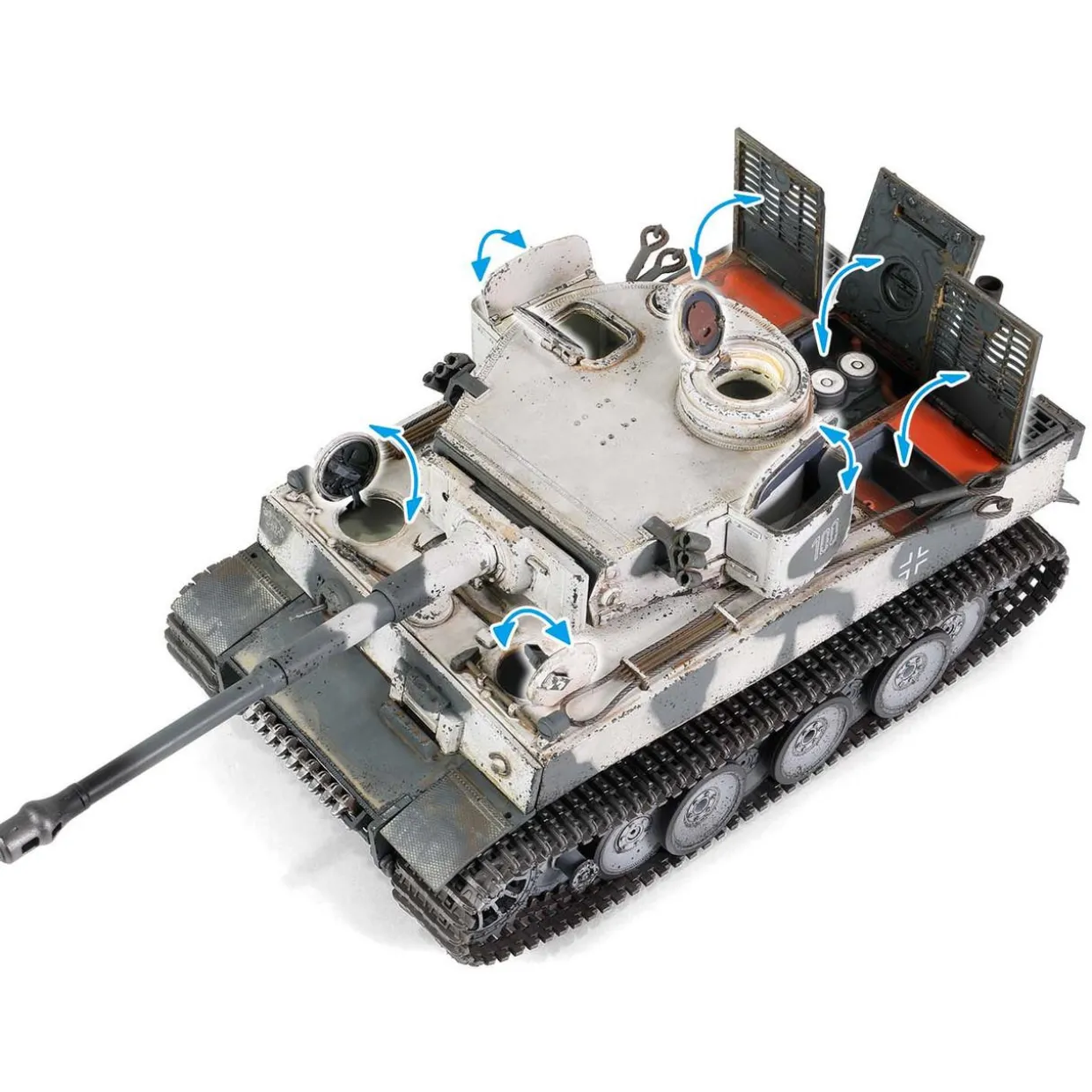 Forces Of Valor 1/32 German Sd.Kfz.181 PzKpfw VI Tiger Ausf. E heavy tank (Initial production model) Diecast Model