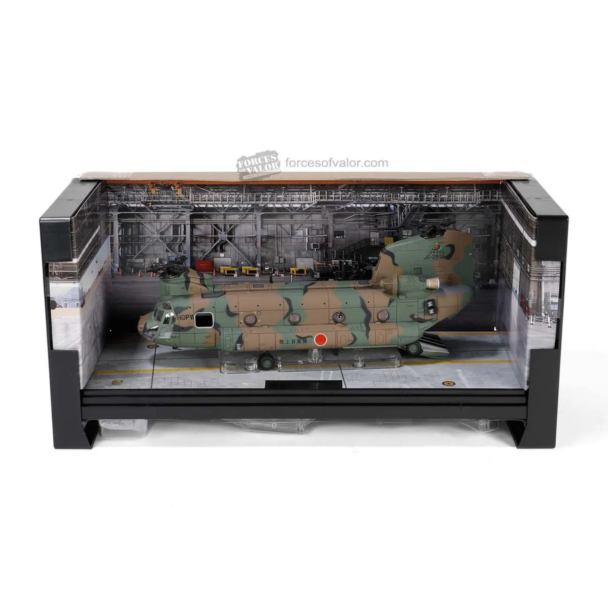 Forces Of Valor 1/72 Japan Chinook CH-47J Helicopter 12th Brigade Diecast Model