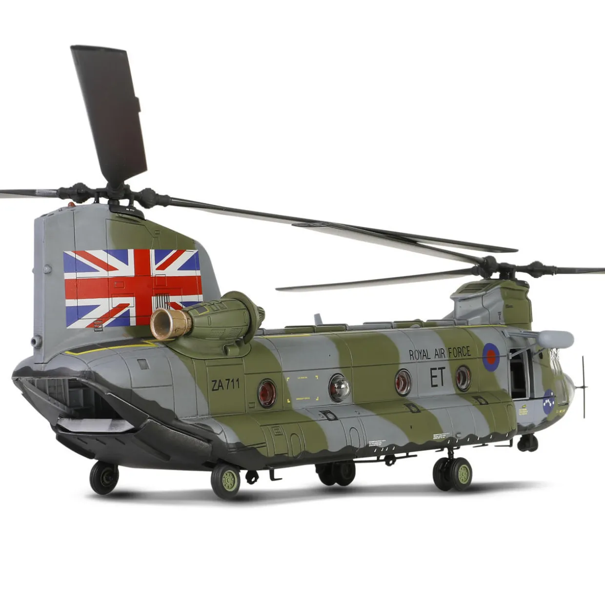 Forces Of Valor 1/72 Royal Air Force Chinook HC Mk1 Helicopter 1984 Diecast Model