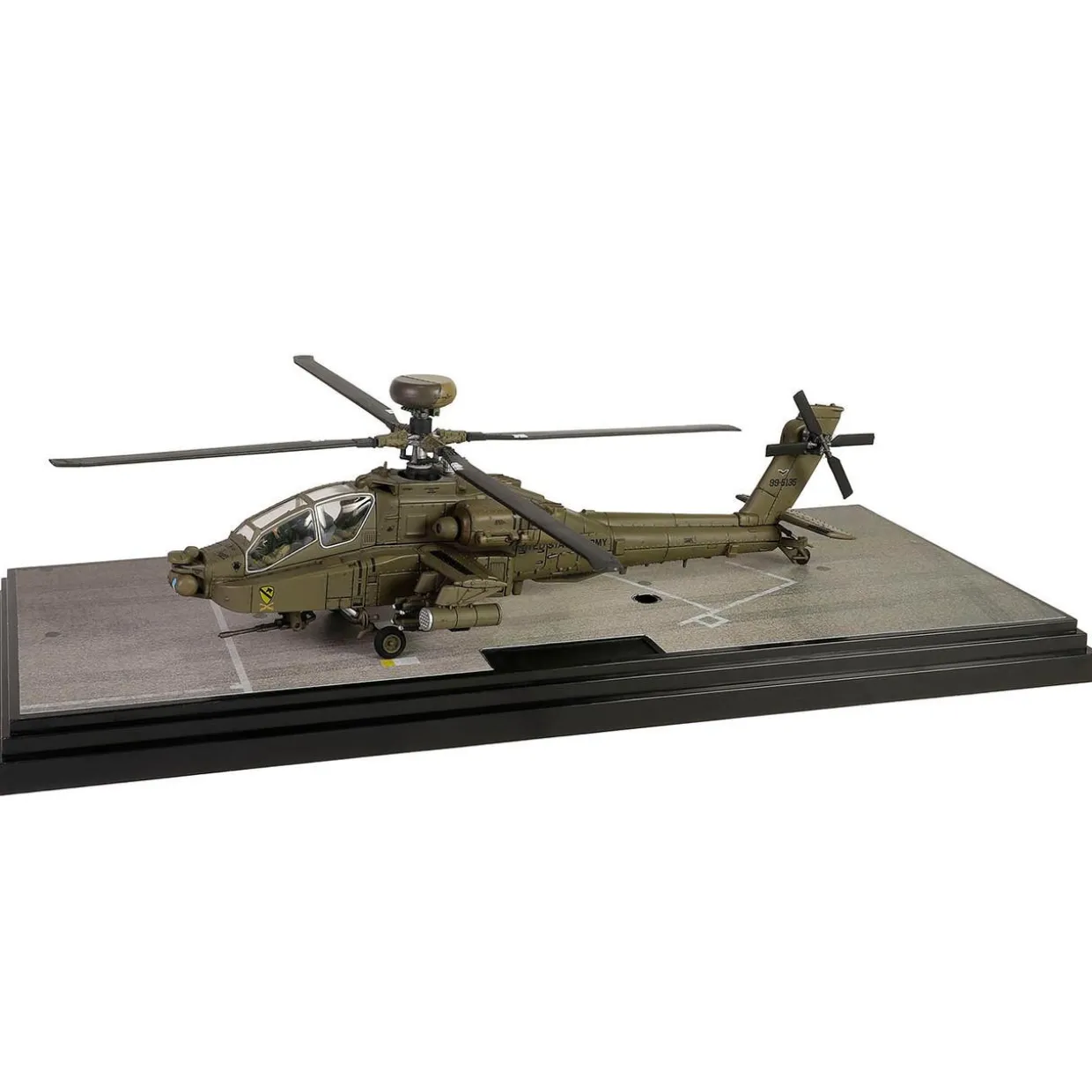 Forces Of Valor 1/72 US Army AH-64D Longbow Apache Attack Helicopter Diecast Model