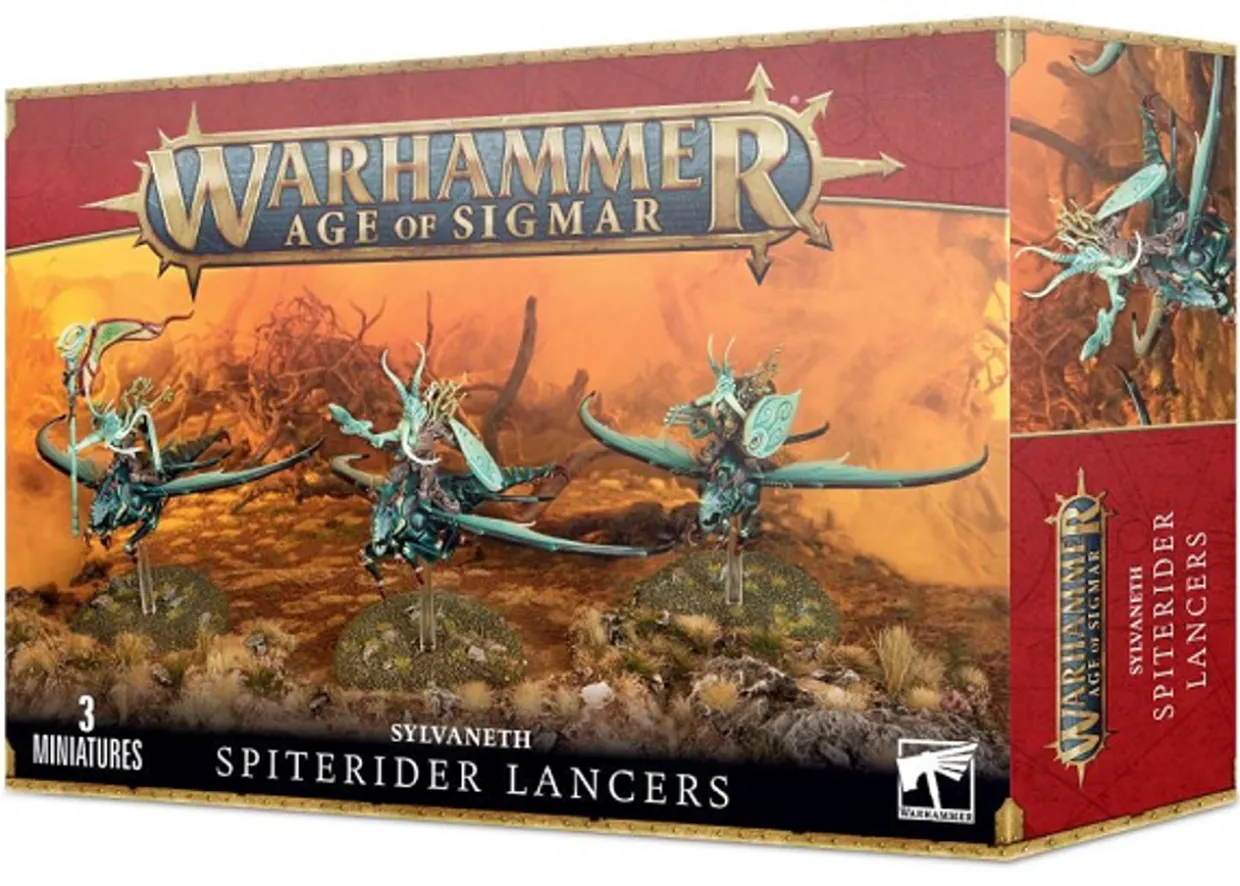Games Workshop Age of Sigmar - Sylvaneth - Spiterider Lancers