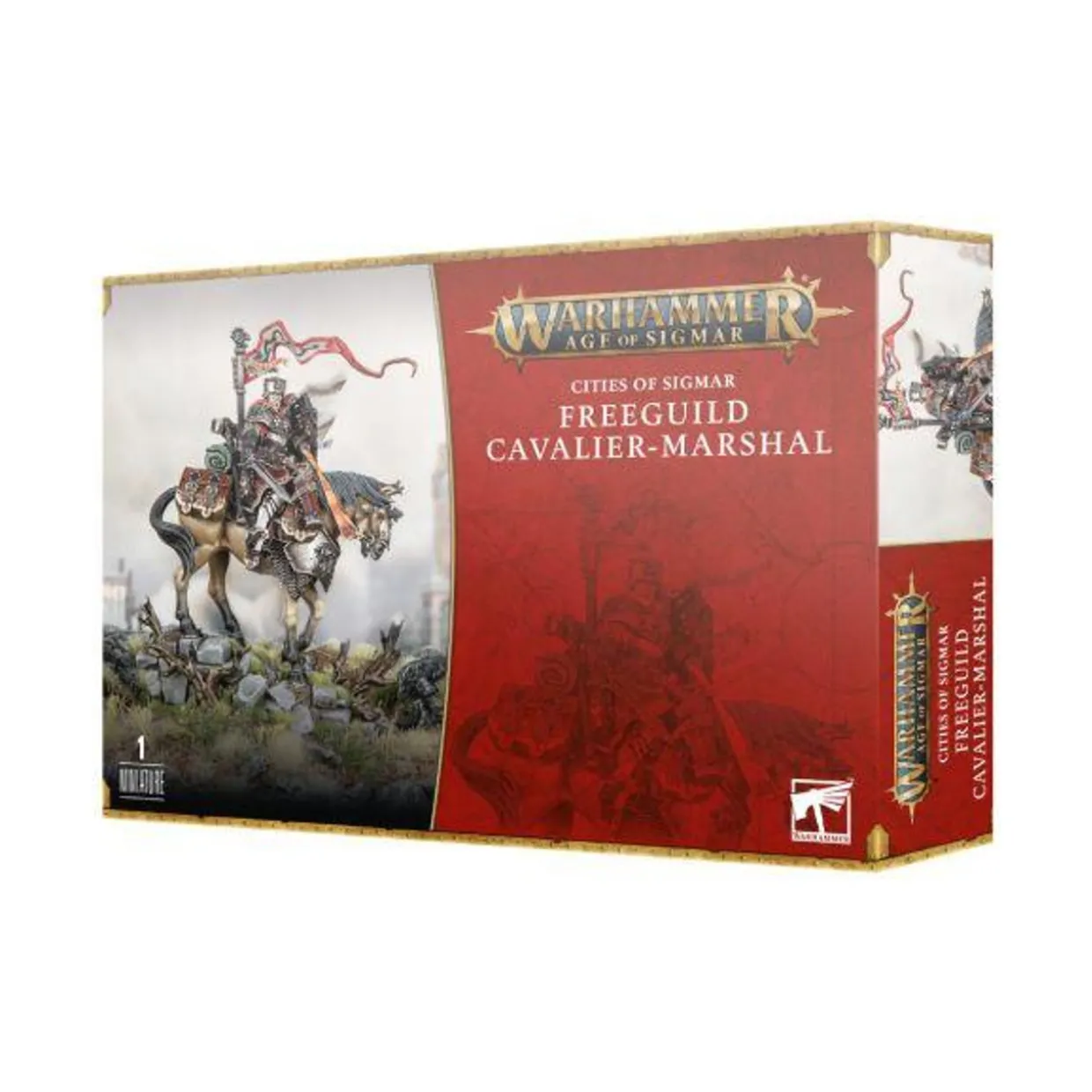 Games Workshop Age of Sigmar - Cities of Sigmar - Freeguild Cavalier-Marshal