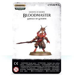 Games Workshop Age of Sigmar - Blades of Khorne - Bloodmaster Herald of Khorne