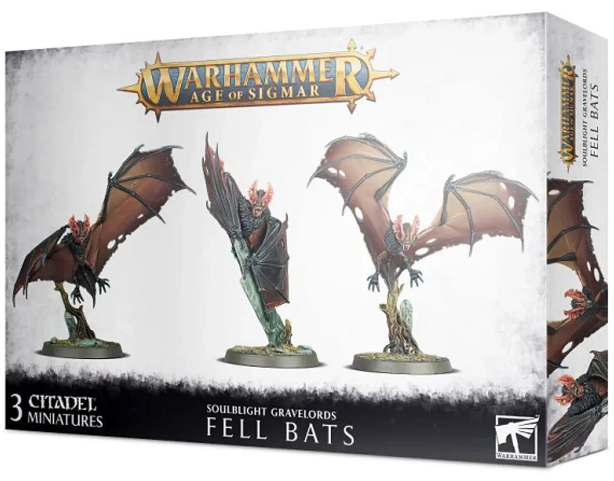 Games Workshop Age of Sigmar - Soulblight Gravelords - Fell Bats