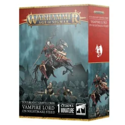 Games Workshop Age of Sigmar - Soulblight Gravelords - Vampire Lord on Nightmare Steed