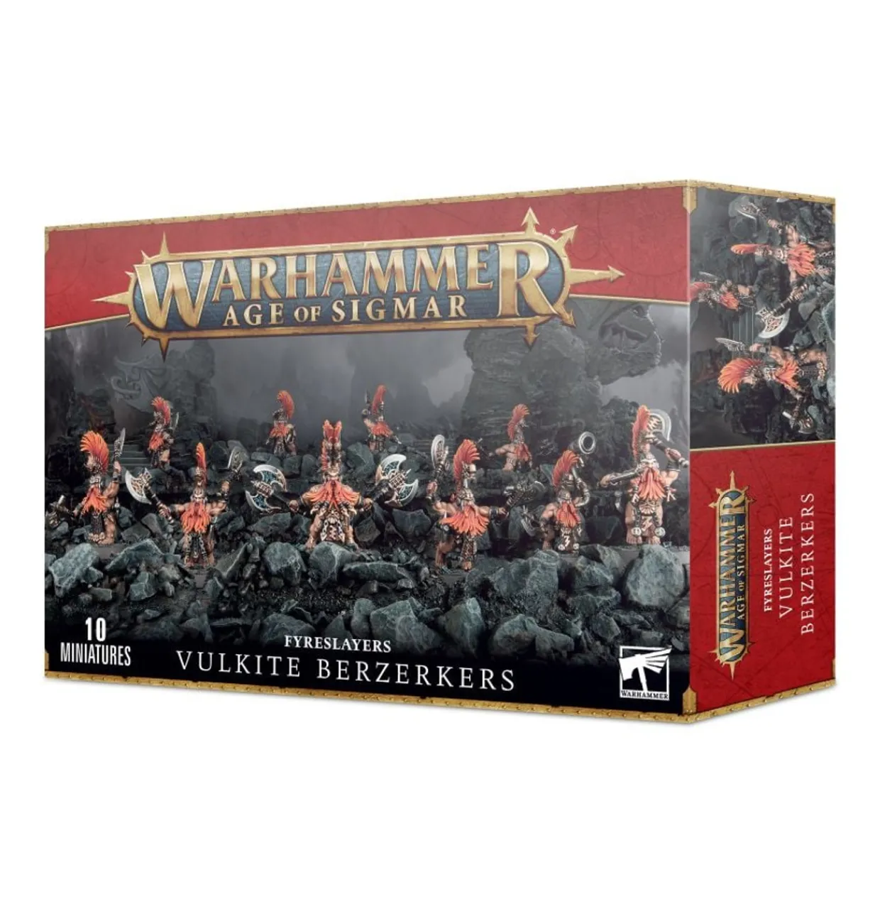 Games Workshop Age of Sigmar - Fyreslayers - Vulkite Berzerkers