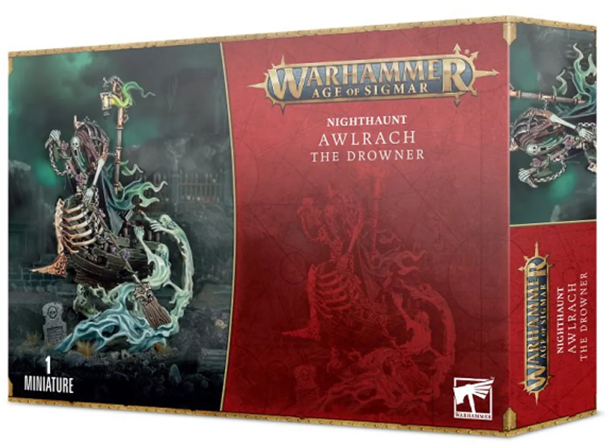 Games Workshop Age of Sigmar - Nighthaunt - Awlrach The Drowner