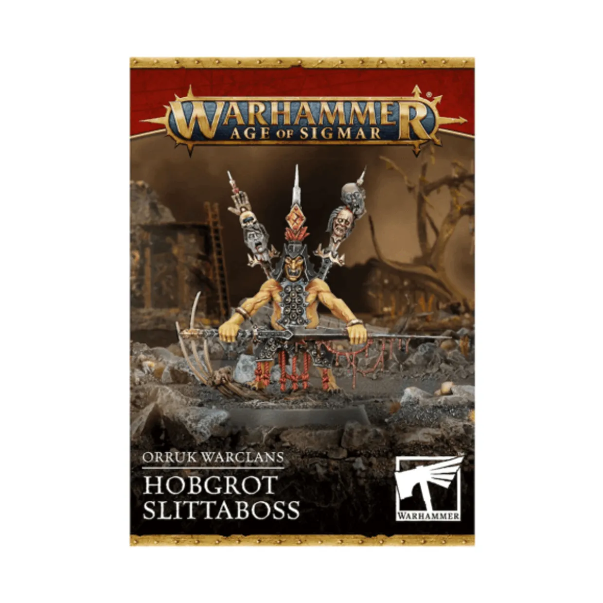Games Workshop Age of Sigmar - Orruk Warclans - Kruleboyz - Hobgrot Slittaboss
