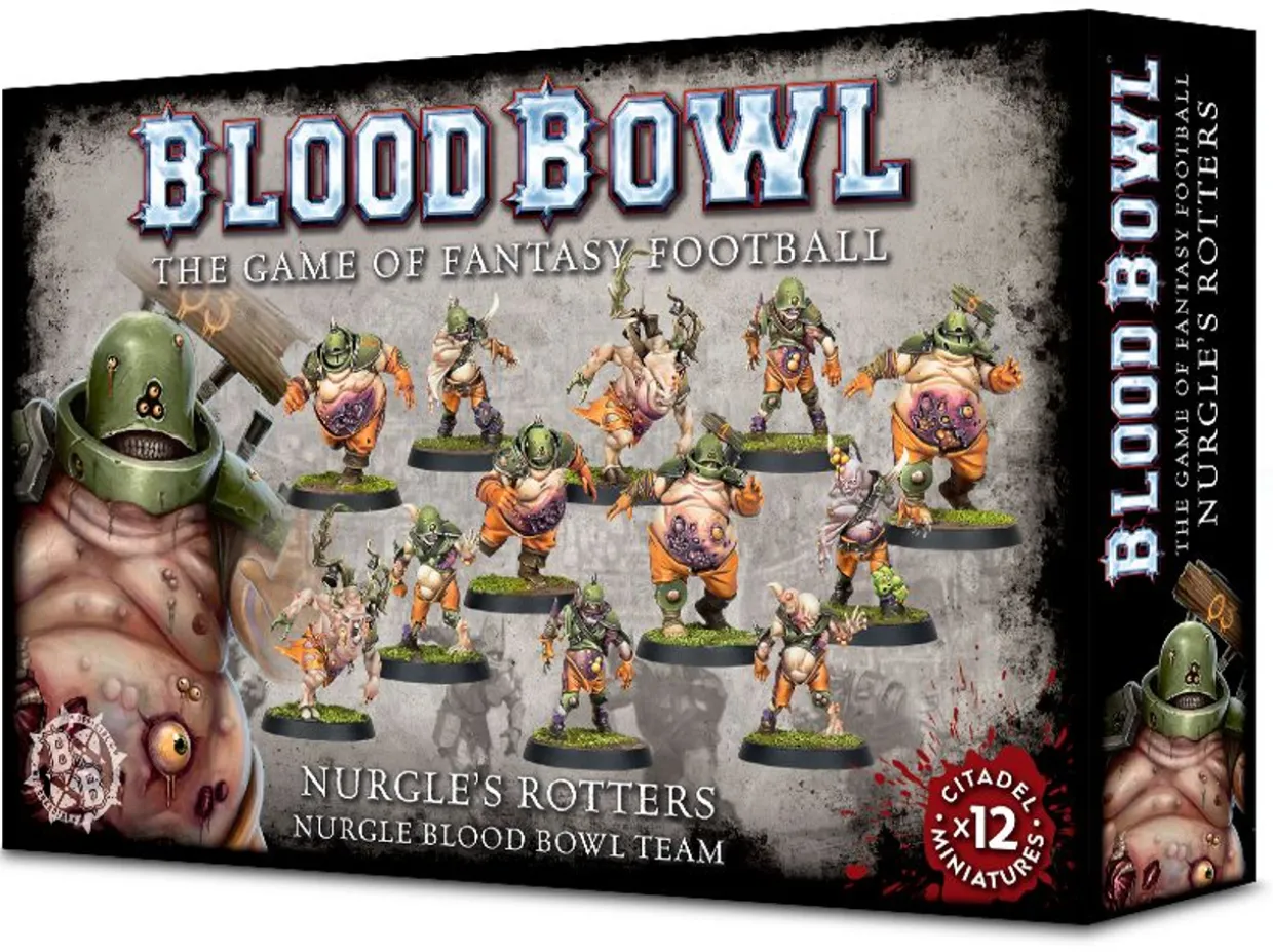 Games Workshop Blood Bowl - Team - Nurgle Team - The Nurgle's Rotters