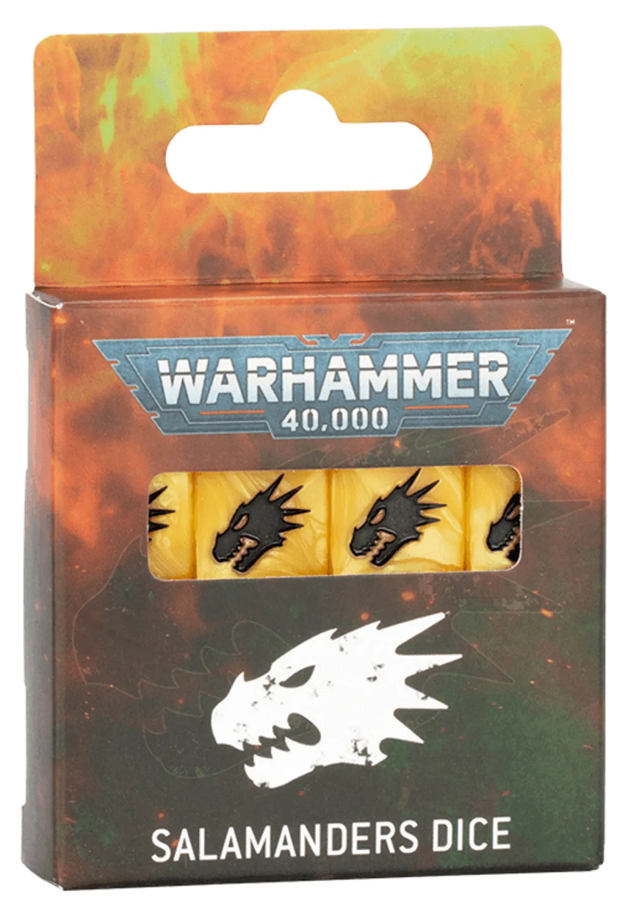 Games Workshop Dice - Salamanders Dice Set