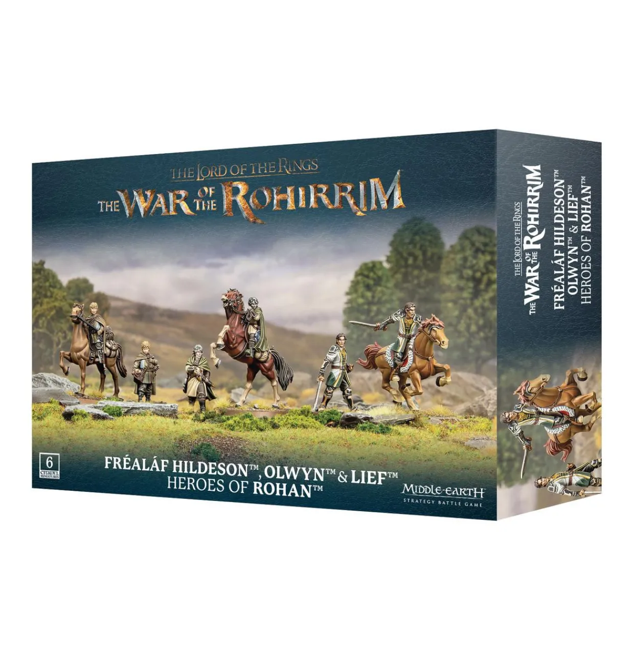 Games Workshop Middle-Earth SBG - Rohan - Heroes of Rohan - Frealaf Hildeson & Olwyn & Lief
