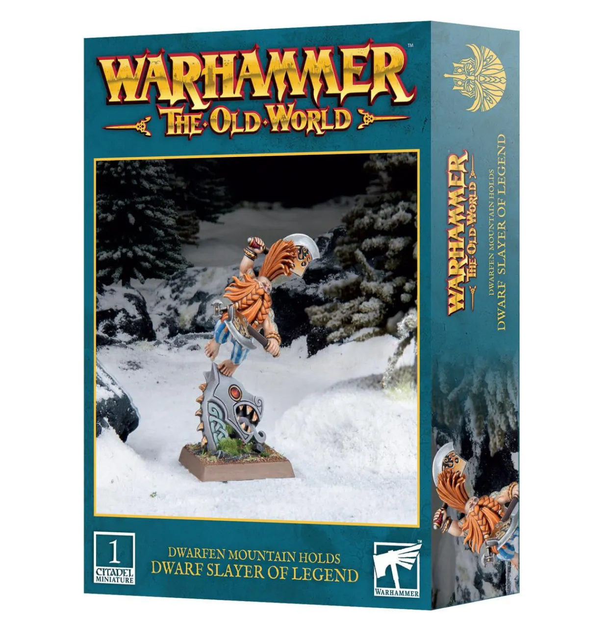 Games Workshop Warhammer The Old World - Dwarfen Mountain Holds - Dwarf Slayer of Legend