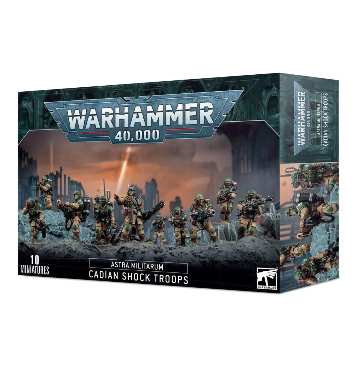 Games Workshop Warhammer 40,000 - Astra Militarum - Cadian Shock Troops