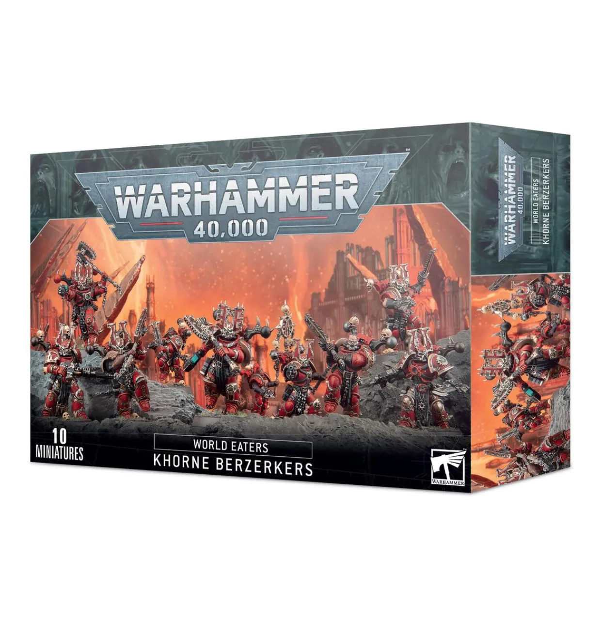 Games Workshop Warhammer 40,000 - World Eaters - Khorne Berzerkers