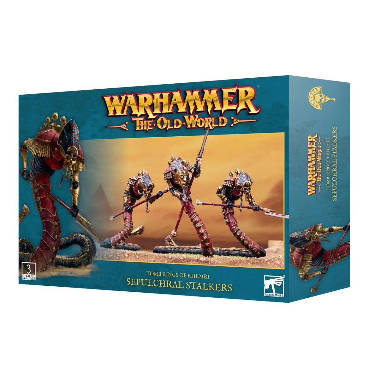 Games Workshop Warhammer The Old World - Tomb Kings of Khemri - Sepulchral Stalkers and Necropolis Knights