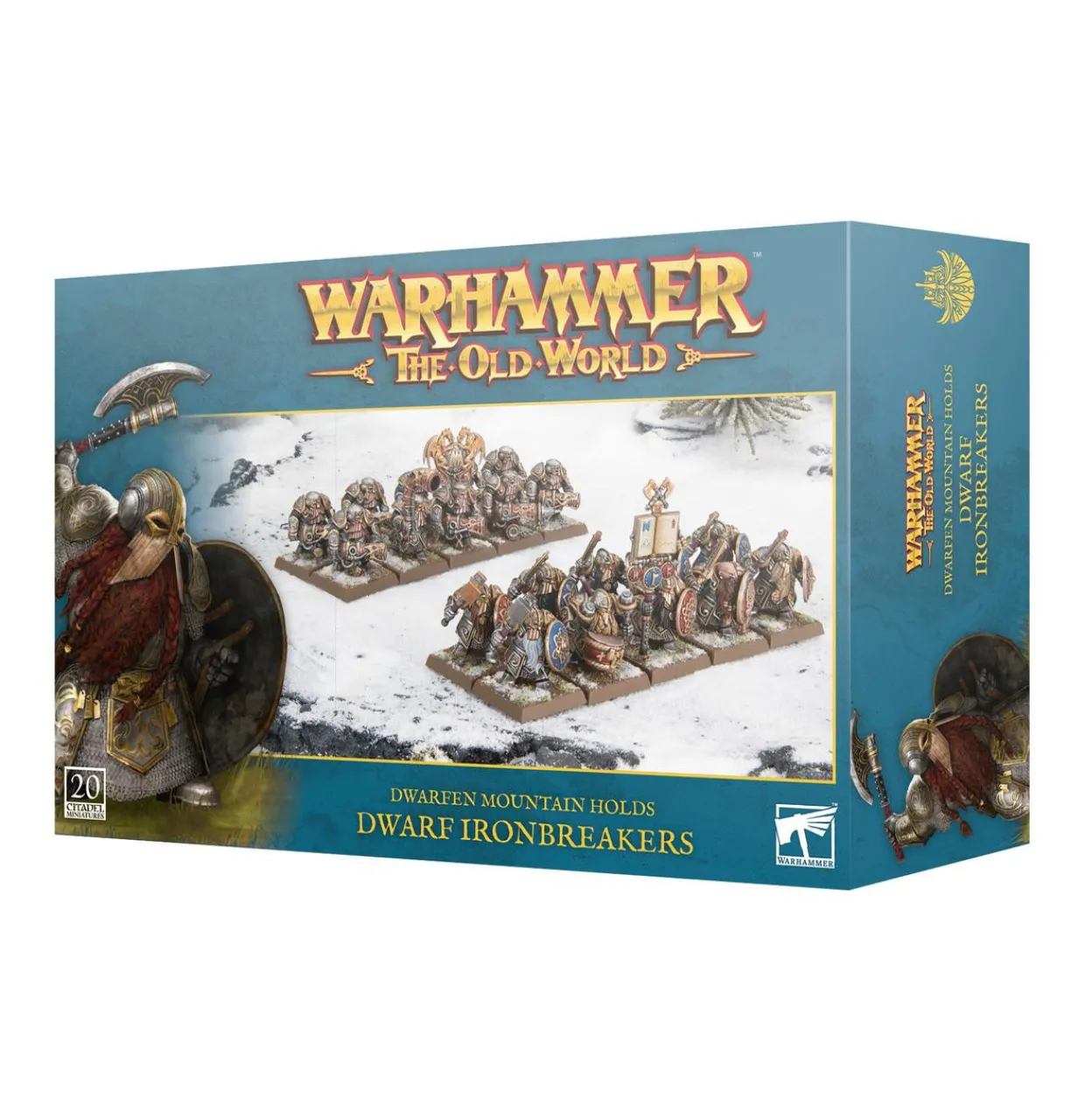 Games Workshop Warhammer The Old World - Dwarfen Mountain Holds - Ironbreakers and Irondrakes