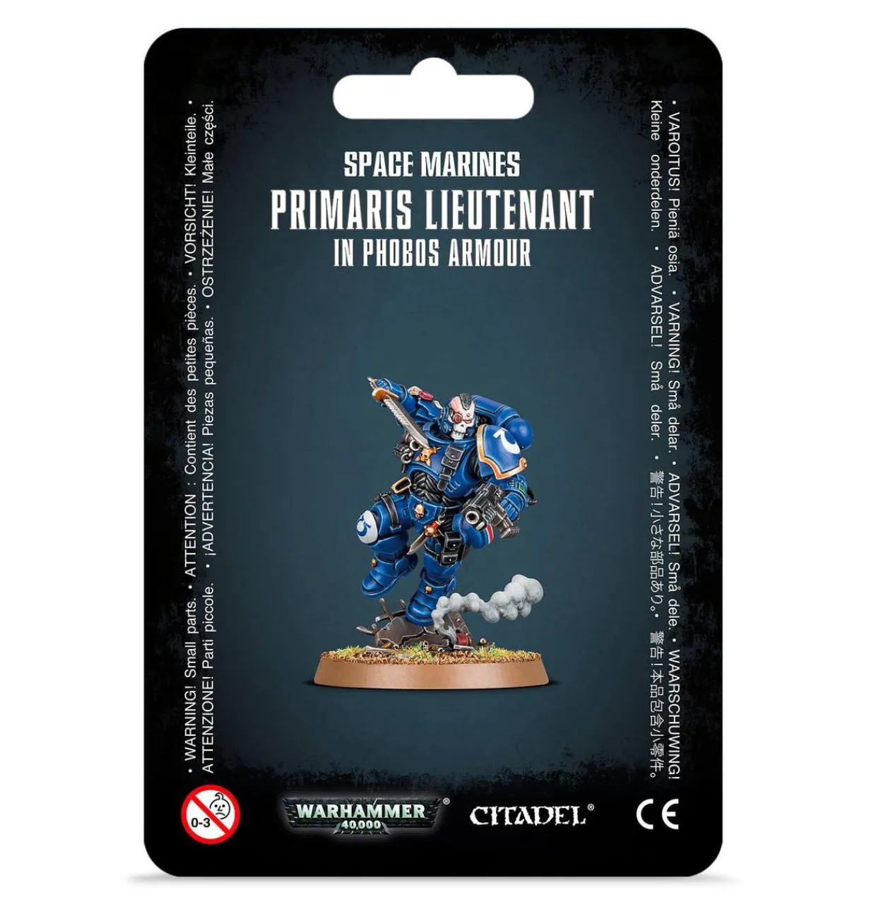 Games Workshop Warhammer 40,000 - Space Marines - Primaris Lieutenant in Reiver Armour