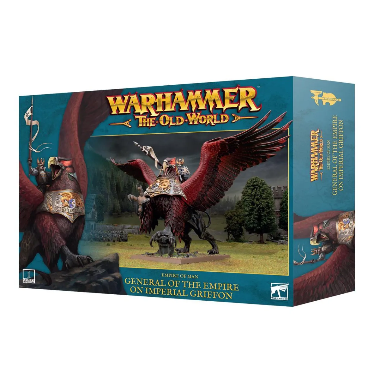 Games Workshop Warhammer The Old World - Empire of Man - General of the Empire or Wizard Lord on Imperial Griffon