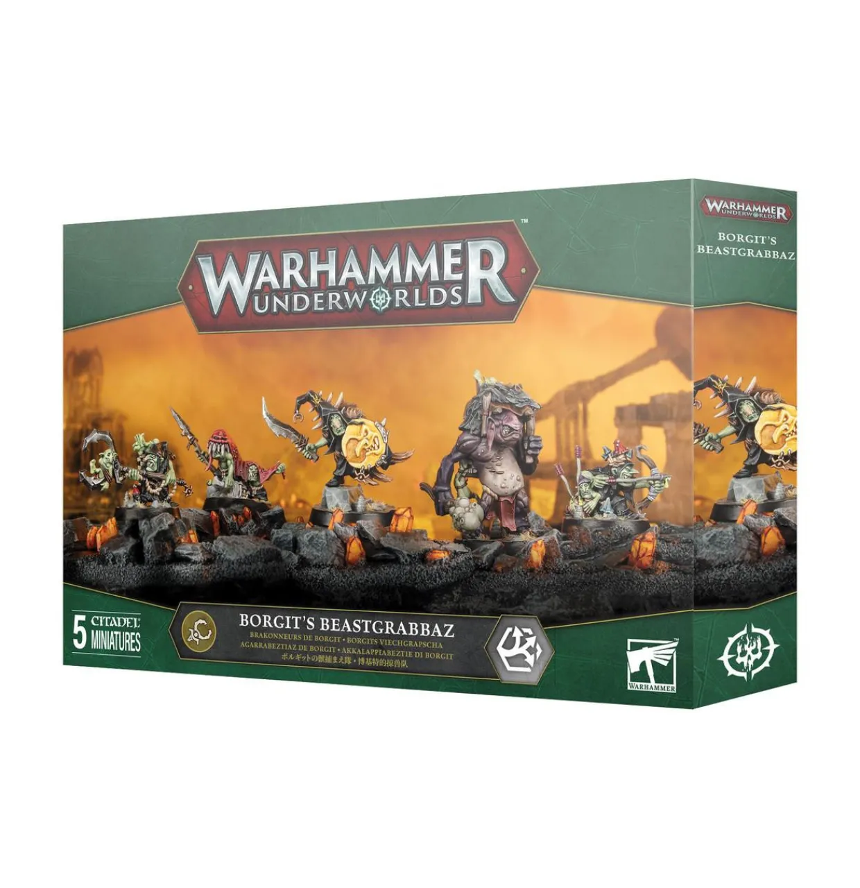 Games Workshop Warhammer Underworlds - Embergard - Bogrit's Beastgrabbaz