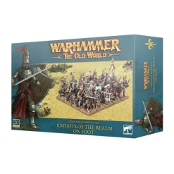 Games Workshop Warhammer The Old World - Kingdom of Bretonnia - Knights of the Realm on Foot