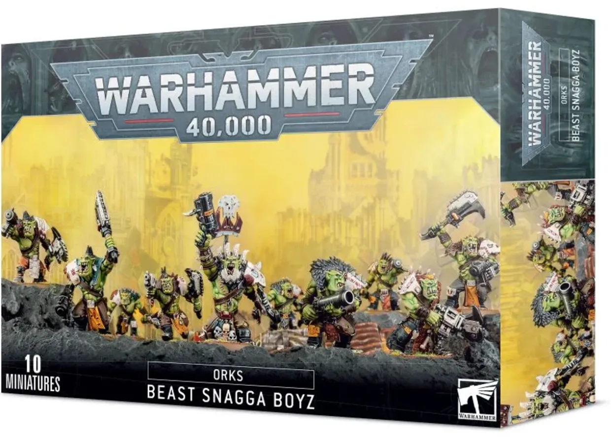 Games Workshop Warhammer 40,000 - Ork - Beast Snagga Boyz