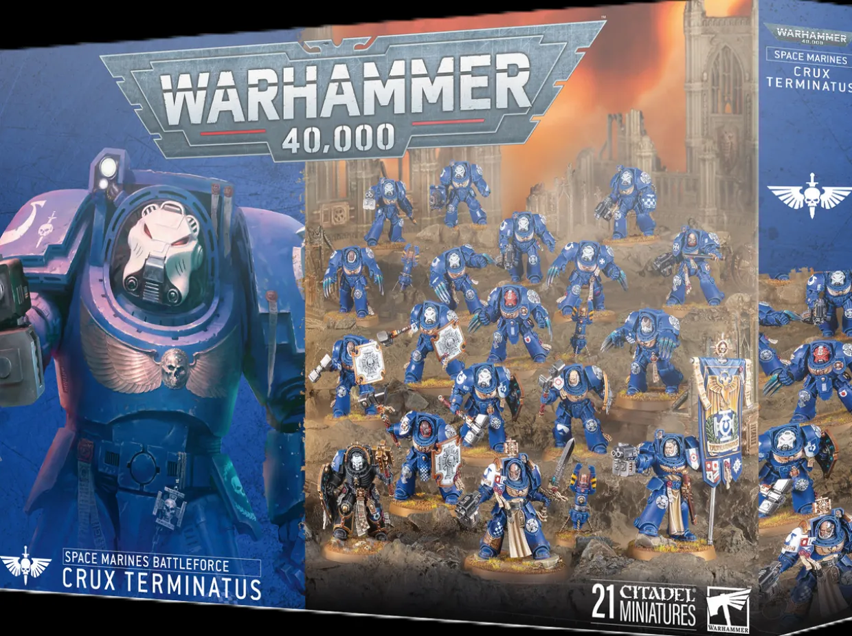 Games Workshop Warhammer 40,000 - Space Marines - Crux Terminatus Battleforce