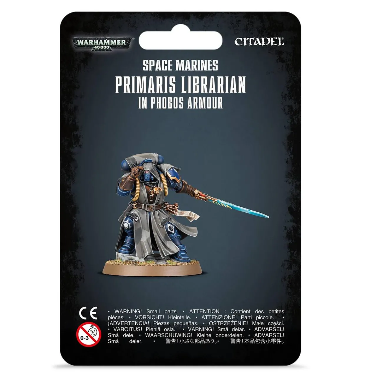 Games Workshop Warhammer 40,000 - Space Marines - Primaris Librarian in Phobos Armour