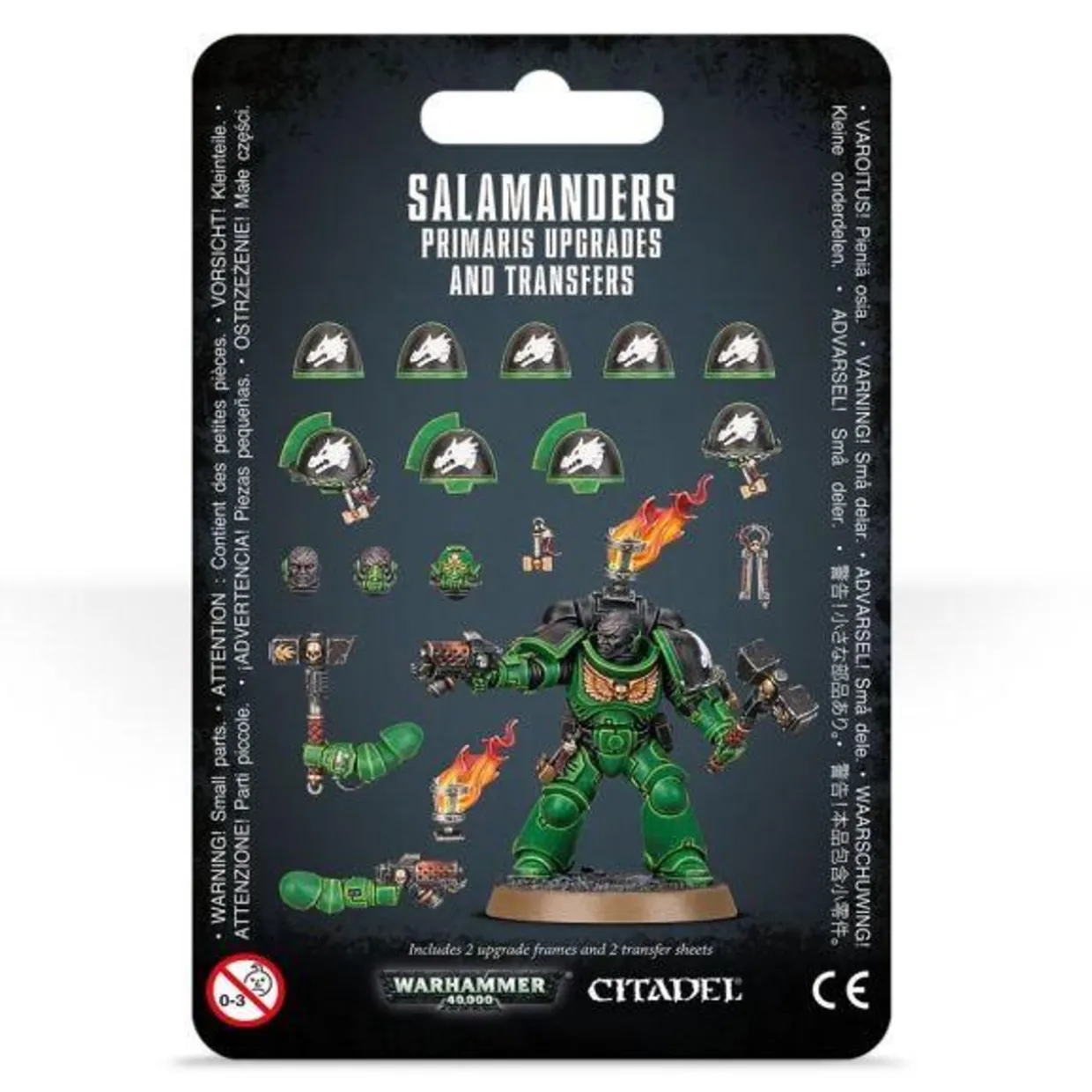 Games Workshop Warhammer 40,000 - Salamanders - Primaris Upgrades and Transfers