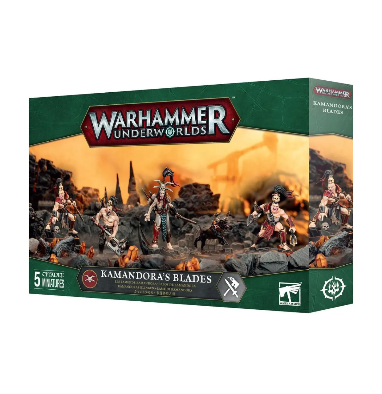 Games Workshop Warhammer Underworlds - Embergard - Kamandora's Blades