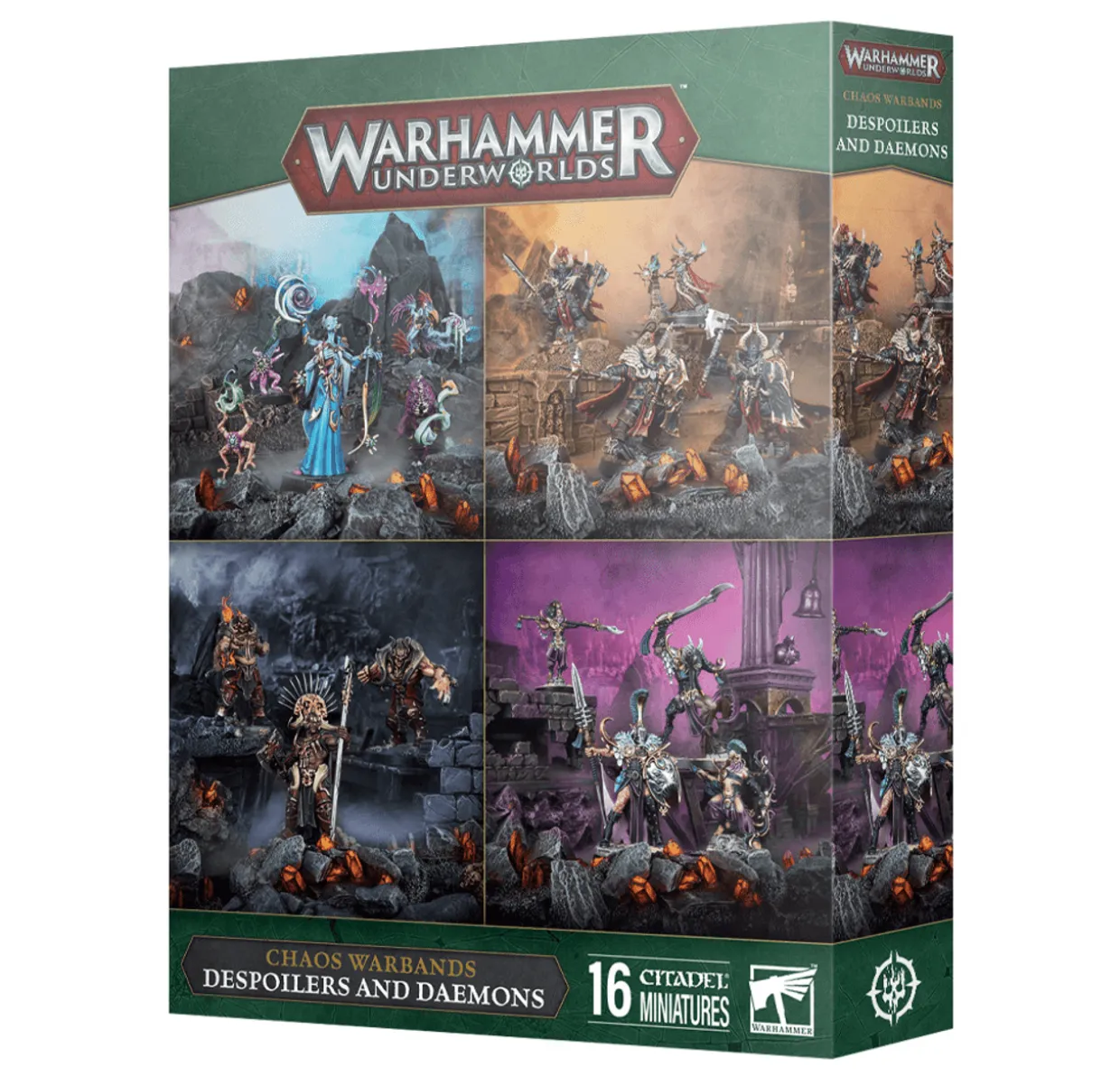 Games Workshop Warhammer Underworlds - Chaos Warbands - Despoilers and Daemons
