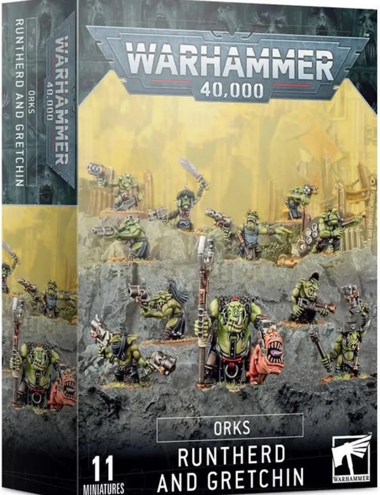 Games Workshop Warhammer 40,000 - Ork - Runtherd & Gretchin