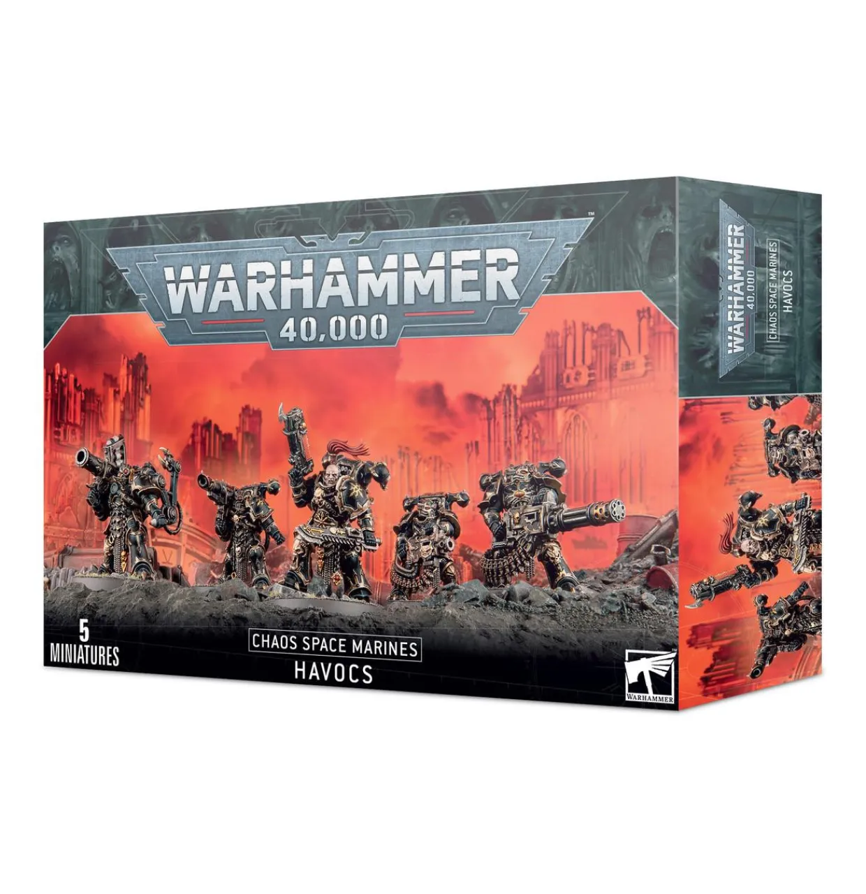 Games Workshop Warhammer 40,000 - Chaos Space Marines - Havocs