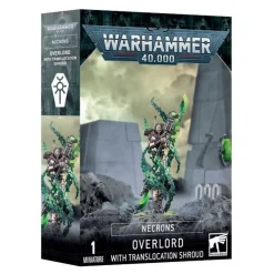 Games Workshop Warhammer 40,000 - Necron - Overlord with Translocation Shroud