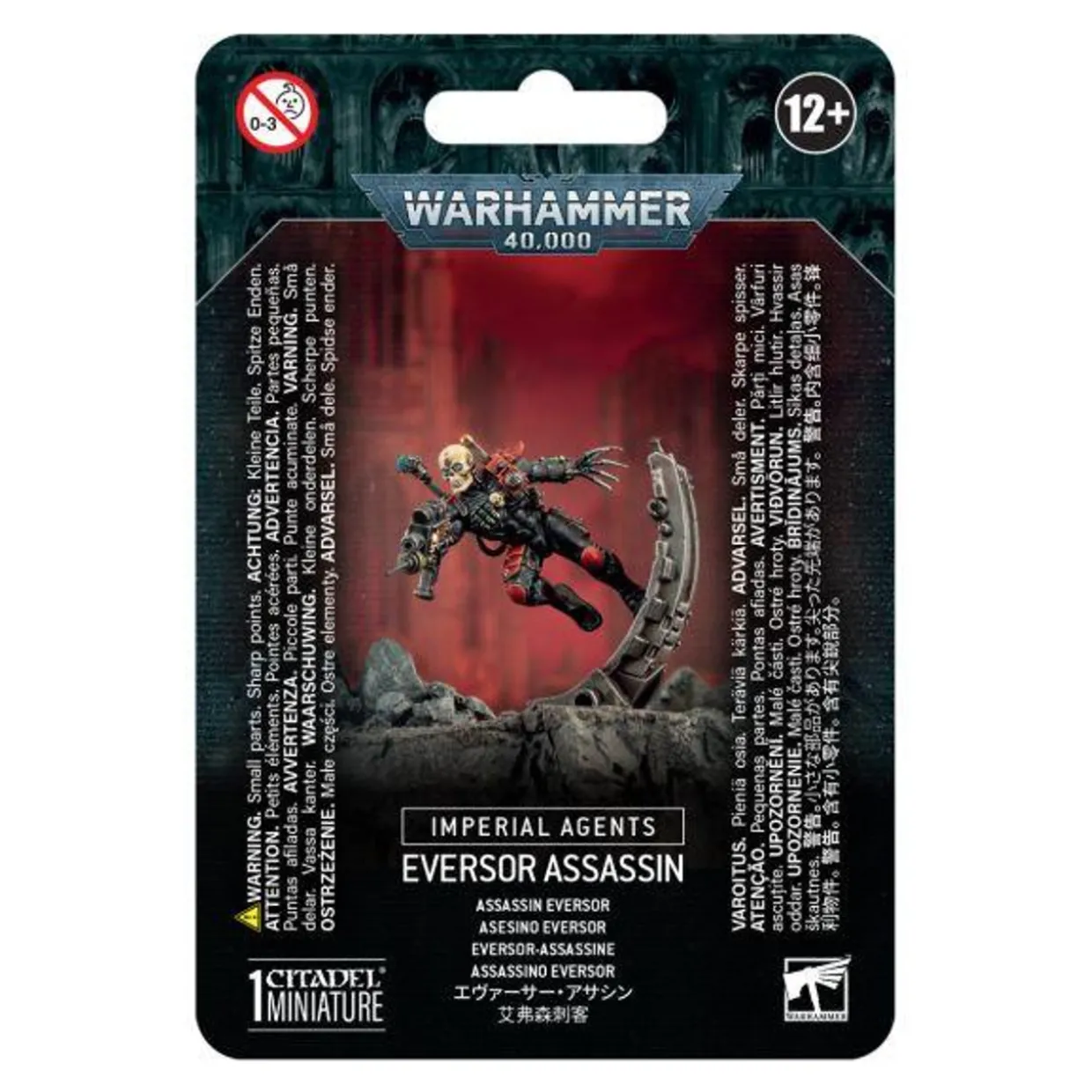 Games Workshop Warhammer 40,000 - Imperial Agents - Officio Assassinorum Eversor Assassin