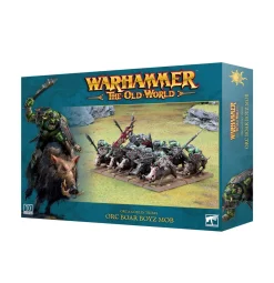 Games Workshop Warhammer The Old World - Orc & Goblin Tribes - Orc Boar Boyz Mob