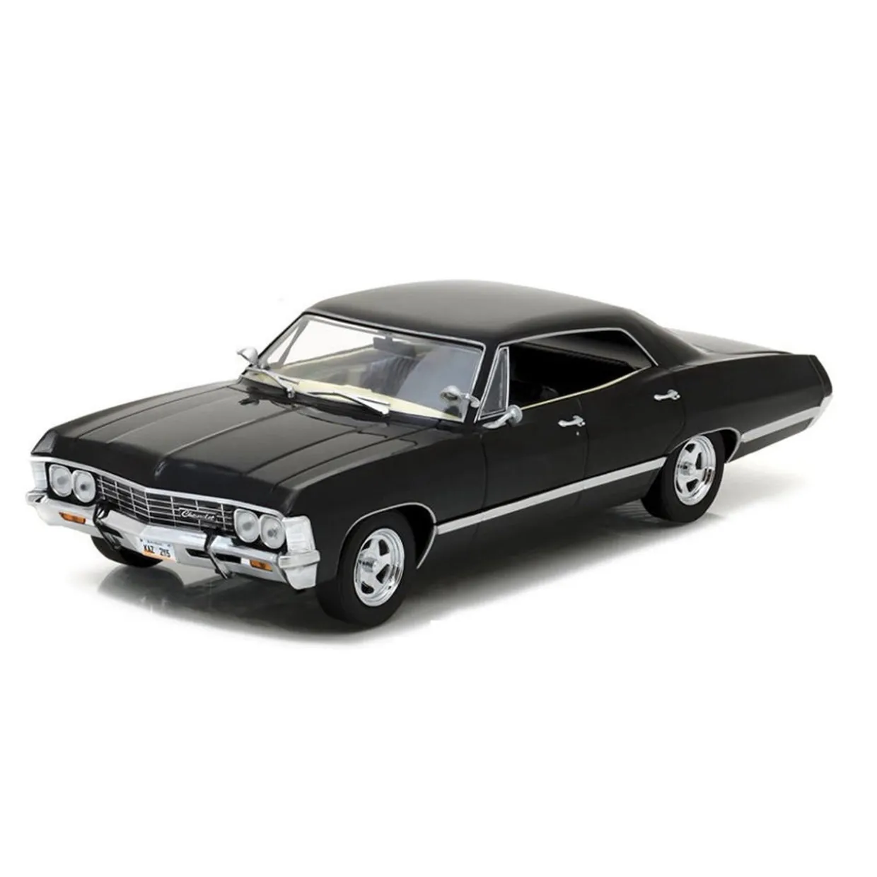 Greenlight 1/24 1967 Chevrolet Impala Sport Sedan Tuxedo Black