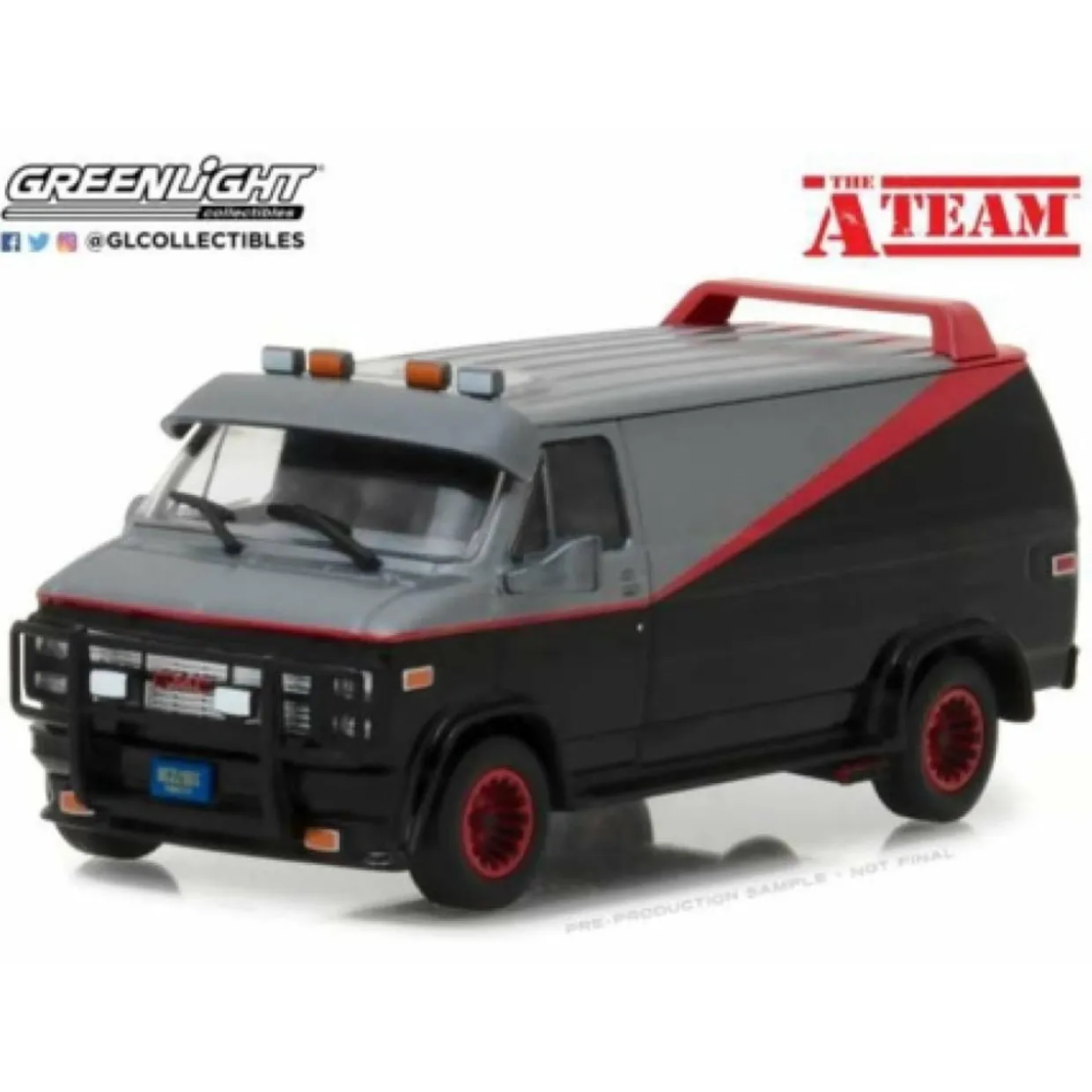 Greenlight 1/43 The A Team (1983-87 TV Series) GMC Vandura