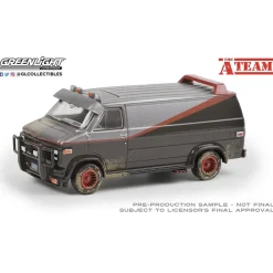 Greenlight 1/64 The A Team (1983-87 TV Series) GMC Vandura - Weathered