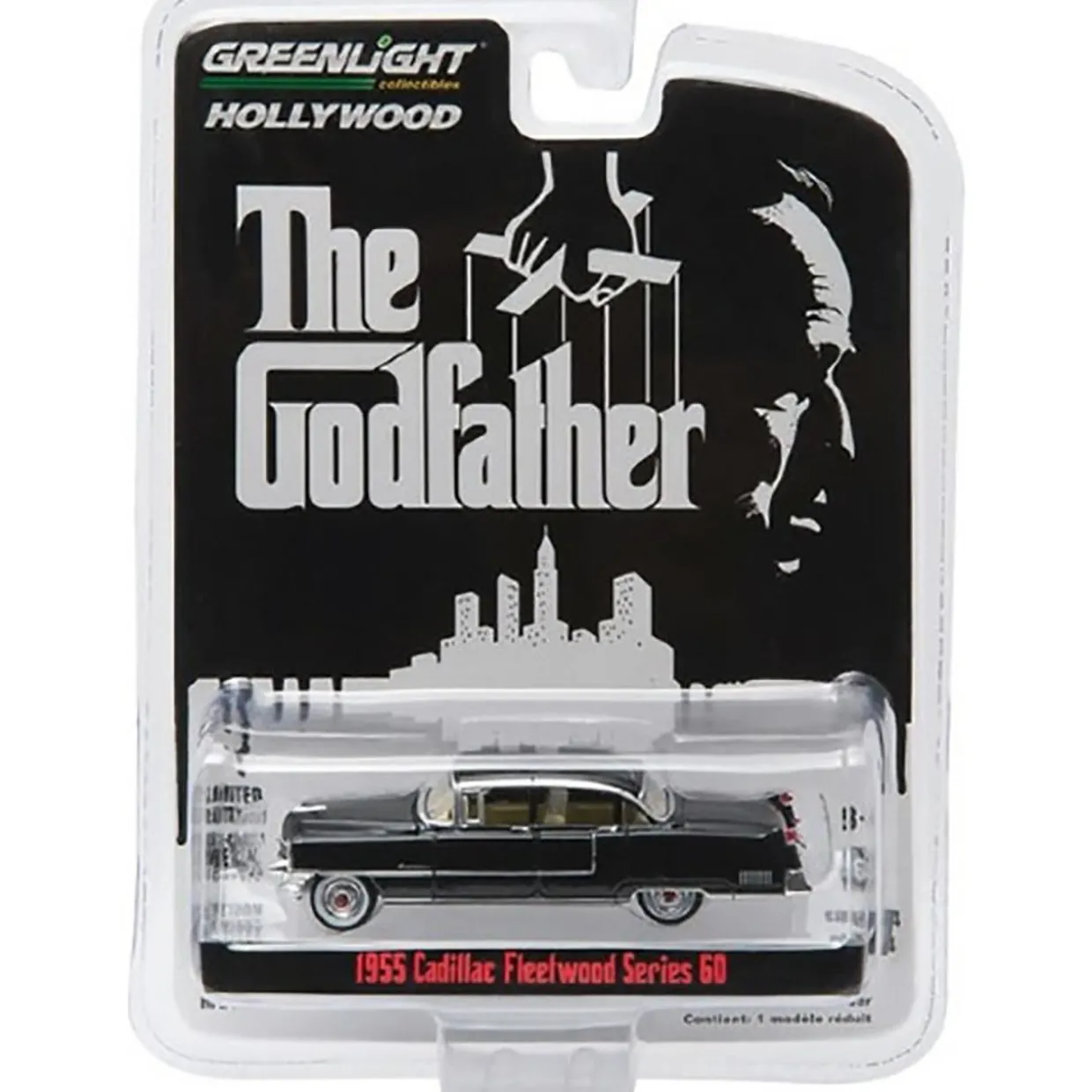 Greenlight 1/64 The Godfather (1972 Movie) 1955 Cadillac Fleetwood Series 6