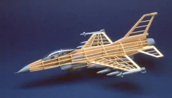 Guillow 1/30 F-16 Fighting Falcon Balsa Model Kit