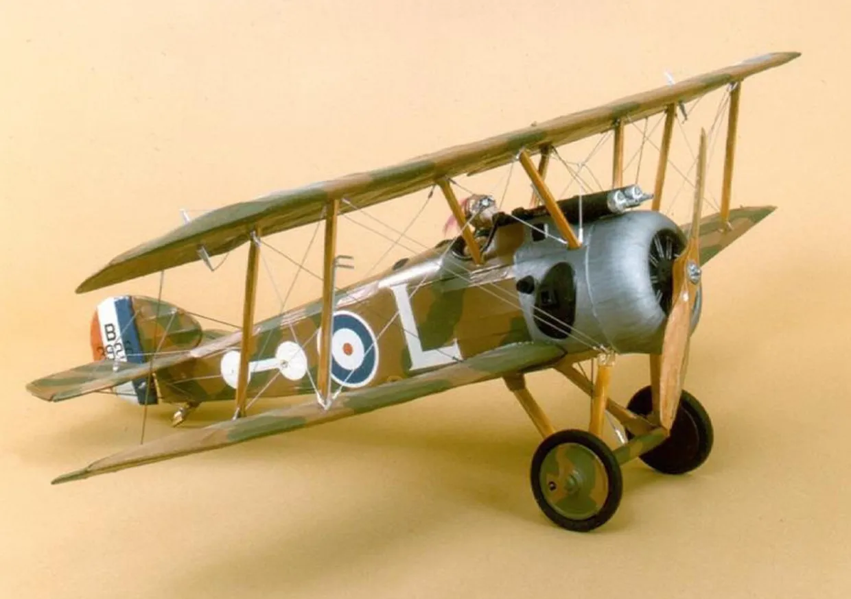 Guillow 1/12 Sopwith Camel Balsa Model Kit