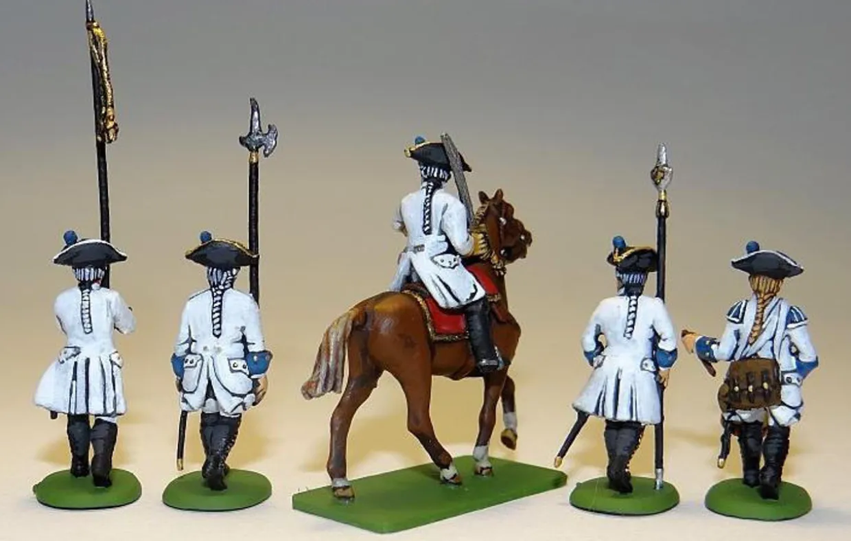 Hat Industrie 1/72 7 Years War Austrians Command