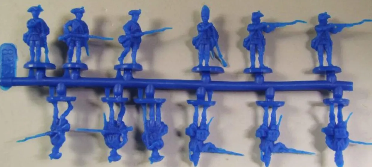 Hat Industrie 1/72 7 Years War Austrians Action