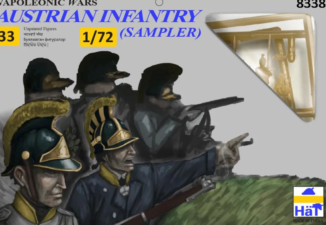 Hat Industrie 1/72 Napoleonic Austrian Infantry (Sampler)