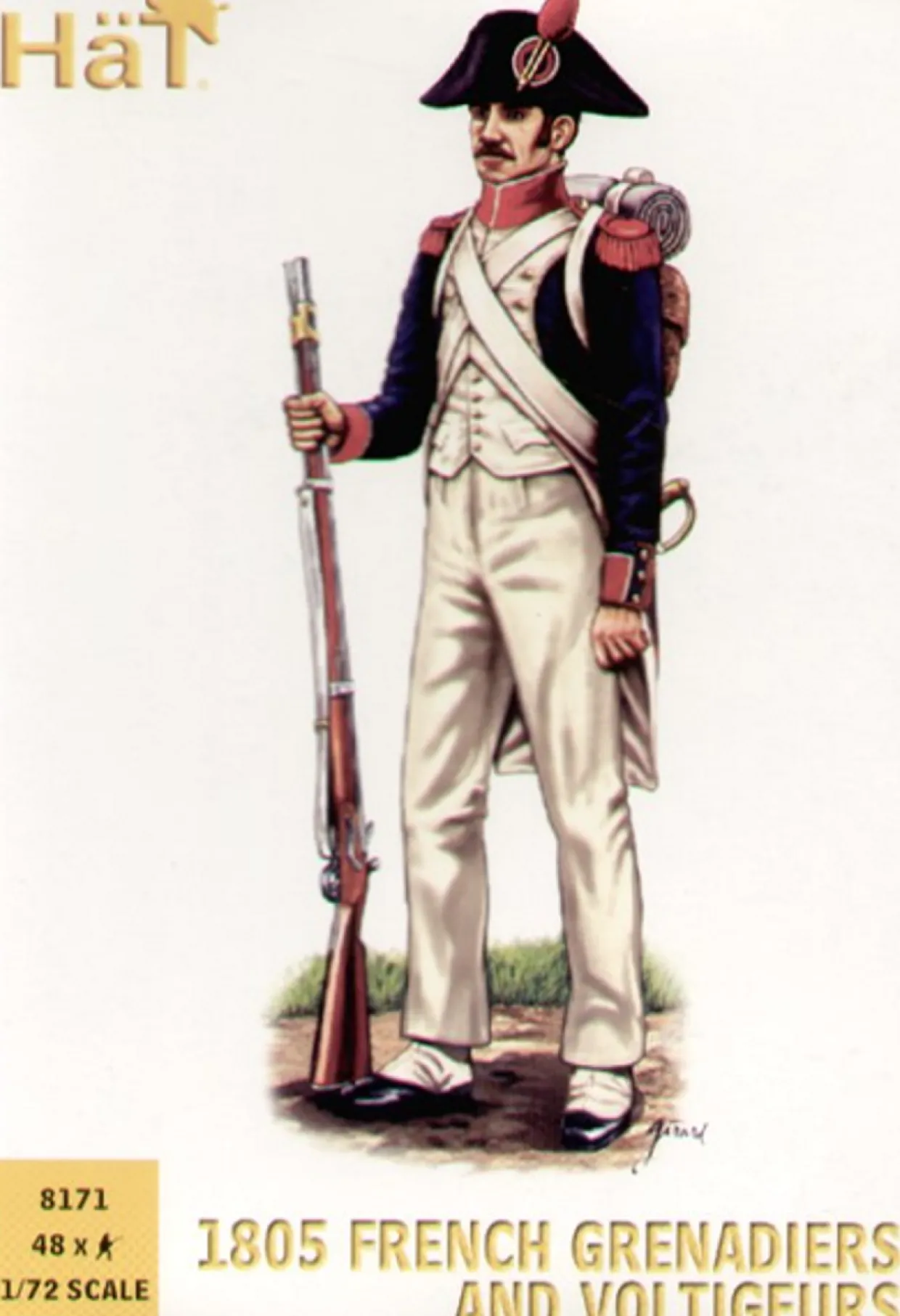 Hat Industrie 1/72 Napoleonic French Grenadiers & Voltigeurs 1805
